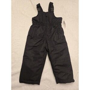 Roebuck & Co Heritage Supply Company Toddler Snow Overalls Bibs Black 3T